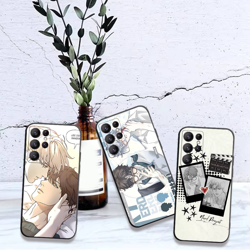 Чехол для телефона Nerd Project bl Anime для Samsung S 24 fe 25 Ultra plus 20 lite 21 30 22 23 24 22 Ultra 5G Fundas