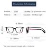 Fashion High-Quality Simple Plug-In Design Tr Glasses Frame Women'S Anti Blue Light And Anti Computer Radiation Eyeglasses