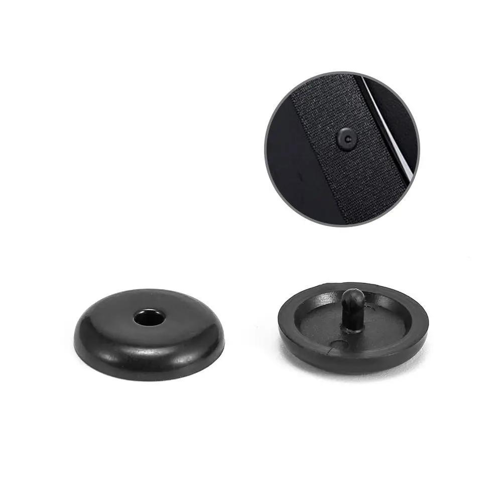 10 шт. автомобильных ремней безопасности с кнопками-фиксаторами, фиксаторами ремней безопасности, фиксаторами пряжек, держателями заклепок и шпилек, автомобильный стиль, серый