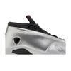 Womens Air Jordan 14 Retro Low 'Metallic Silver' (women's sizes) Metallic Silver / Fire Red / Wolf Grey / Black Vintage Basketball Shoes