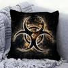 ЛОГОТИП B-BIOHAZARD Подушка Подарок Домашний Офис Декор Спальня Диван Автомобиль Наволочка Чехол 45x45