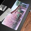 Japanese Landscape Pc Gamer Mouse Pad Gaming Mousepad XXL Large Rubber Desk Mat Notebook Keyboard Pads Speed Mouse Mat 400x900mm