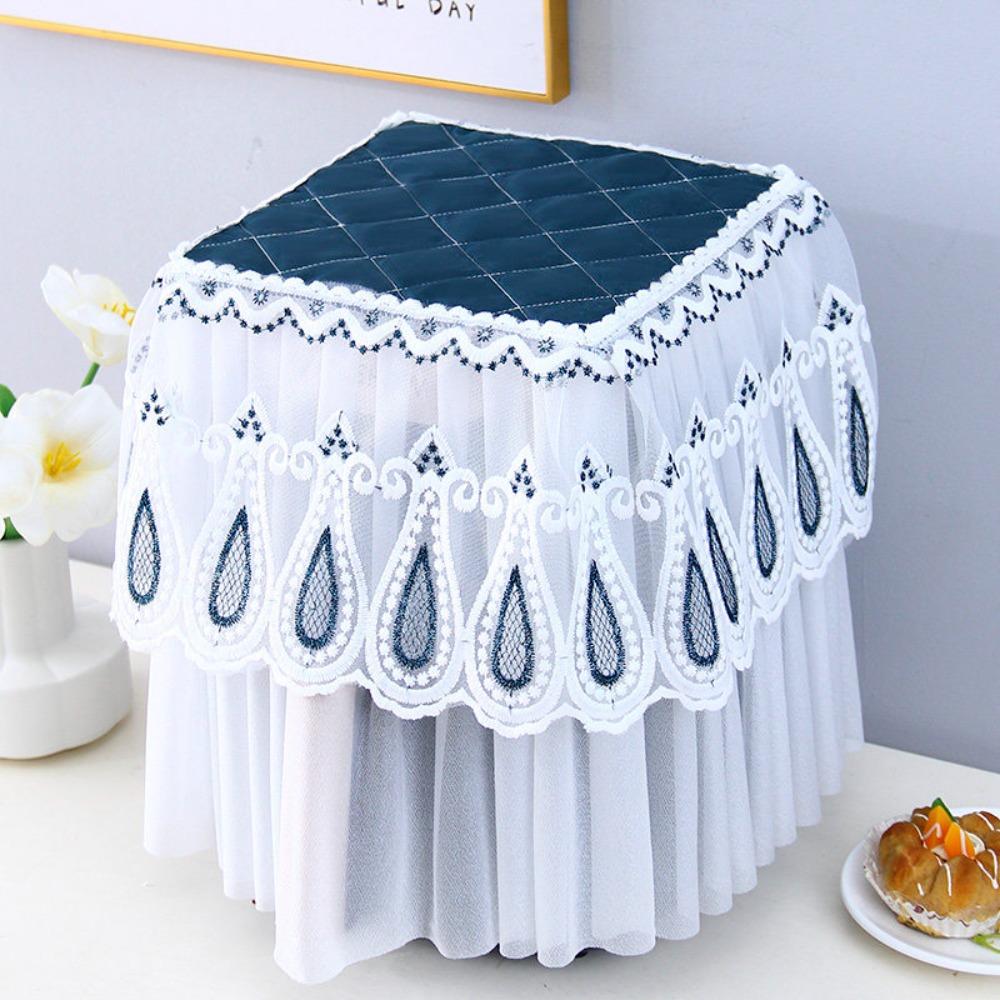 Lace Air Fryer Dust Cover Pastoral Style Cooker Protector Appliances Dustproof Cover Air Fryer