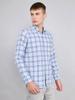 Monte Carlo Men Regular Fit Sky Shirt