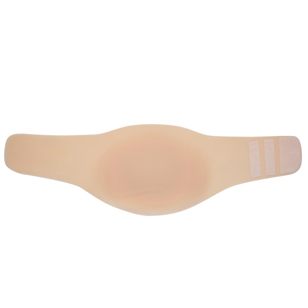 Fake Pregnancy Belly Artificial Silicone Pregnant Belly Photography Actor Performance PropWhite 2-3