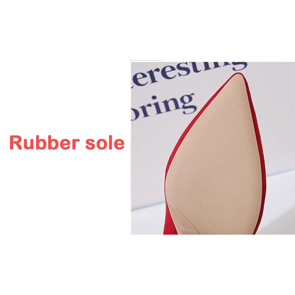 Large Size High Heels New Pointed Stiletto Suede Wild Four Seasons Single Shoes Female Tide