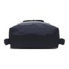 Longchamp Le Pliage Green 26 Однотонный Рюкзак на кнопке-молнии Мягкий переработанный холст с кожаной отделкой Женский рюкзак Темно-синий 1699919P68