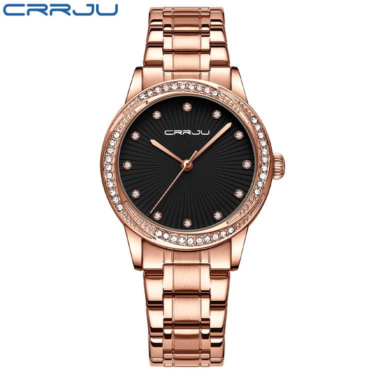 CRRJU-2198 Women's Watch Casual Business Fashion Personality Watch Men's Watch Student Watch Simple