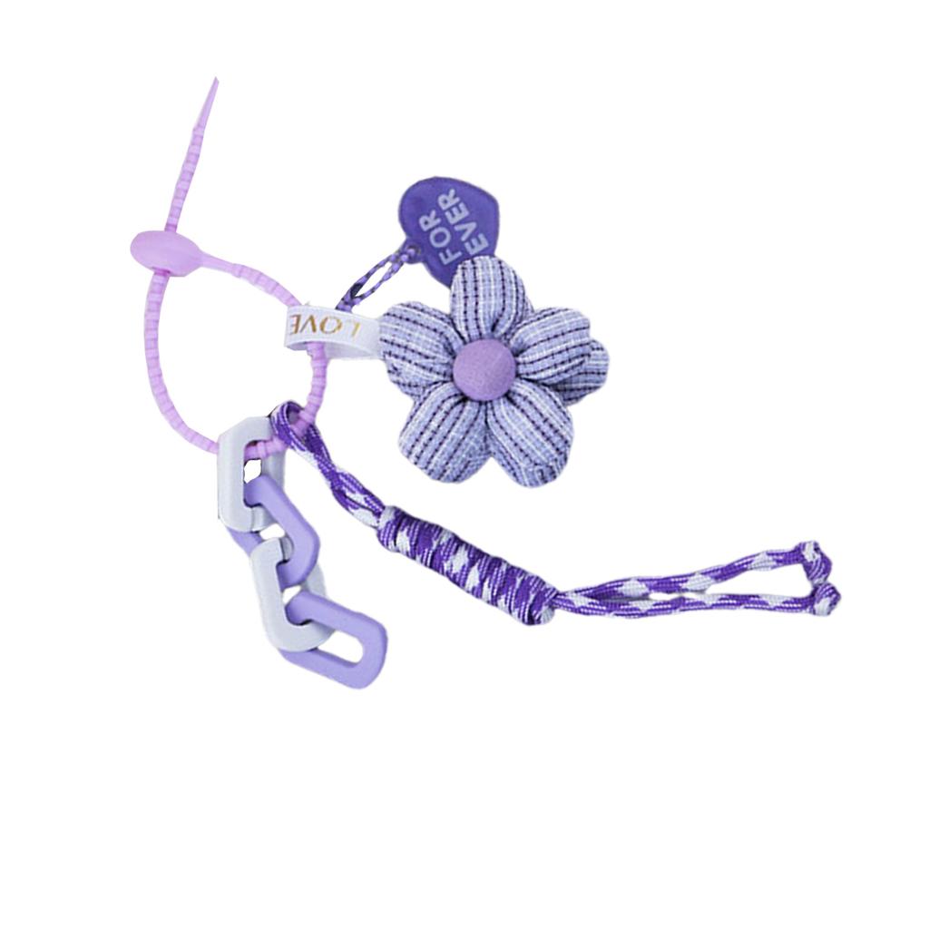 Элегантный дизайн с цветами, держатель для ключей, украшение для сумки, стильный брелок для сумки, подвеска для рюкзака, украшение для модных леди