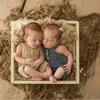 Newborn Photography Props - Burlap Blanket Creative Baby Photo Mat & Shooting Pad Essential Studio Accessories Baby Photo Shoots