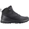 Женские треккинговые ботинки Salomon OUTsnap CSWP зимние outdoor водонепроницаемые черные (L41110100)