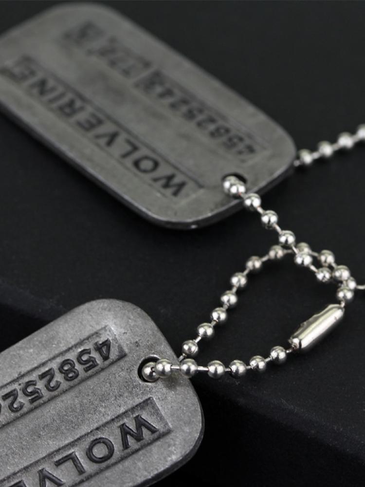 Marvel X-Men Росомахи Подвеска-кулон Собака Ювелирное изделие для мужчины и женщины