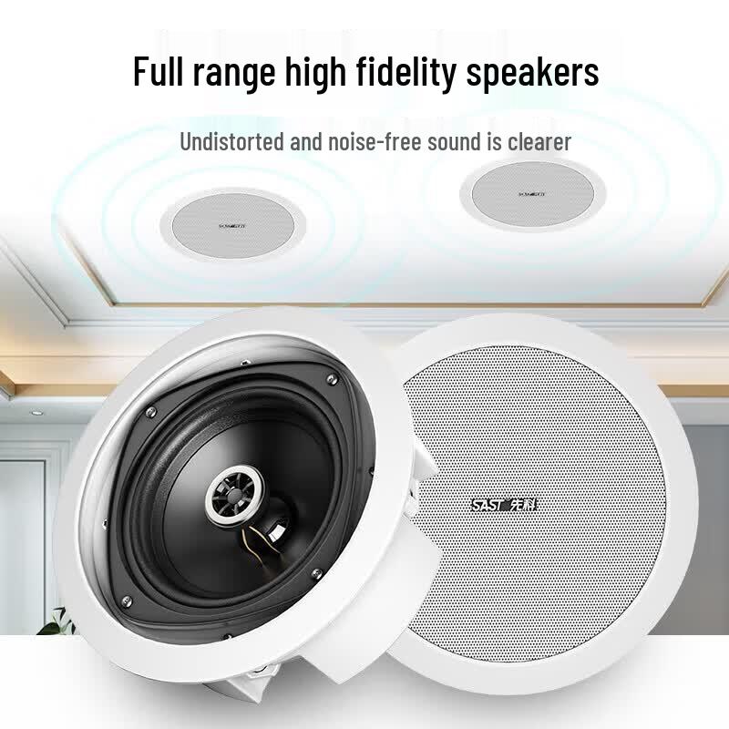 SAST Smart WiFi Voice Touchscreen Ceiling Speaker System (CN version)