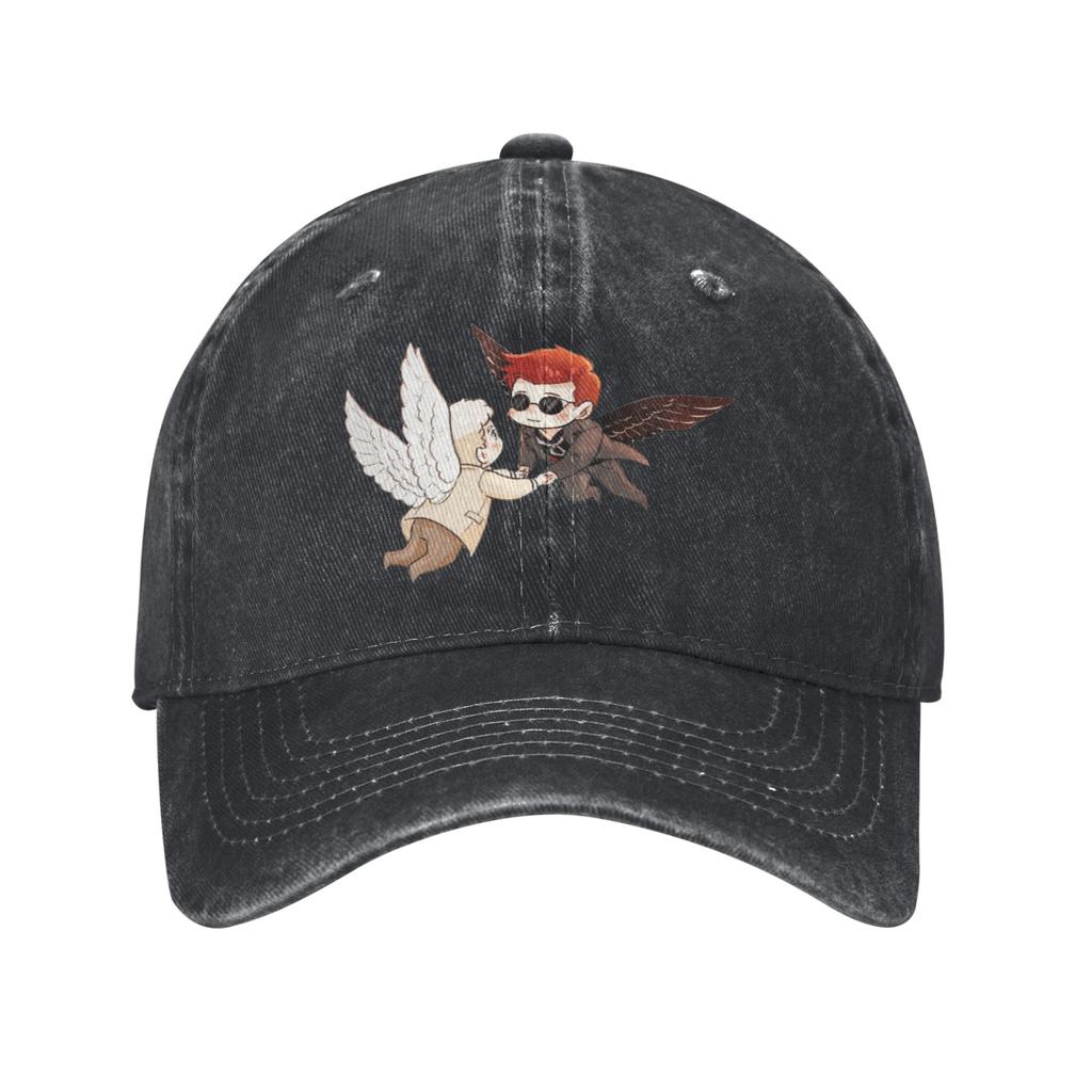 Good OUnisexs Baseball Cap Vintage Distressed Cotton Chibis Holding Hands Headwear Unisex Women Golf Adjustable Fit Hats Cap