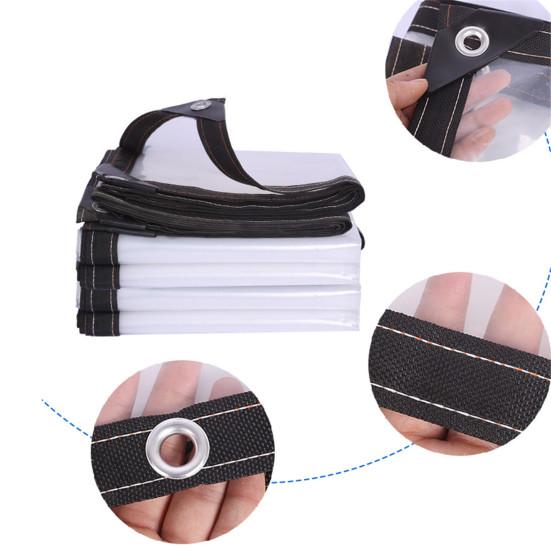 Прозрачный водонепроницаемый брезент, универсальный наружный чехол, утолщенный дизайн, экологически чистая непромокаемая пленка для растений