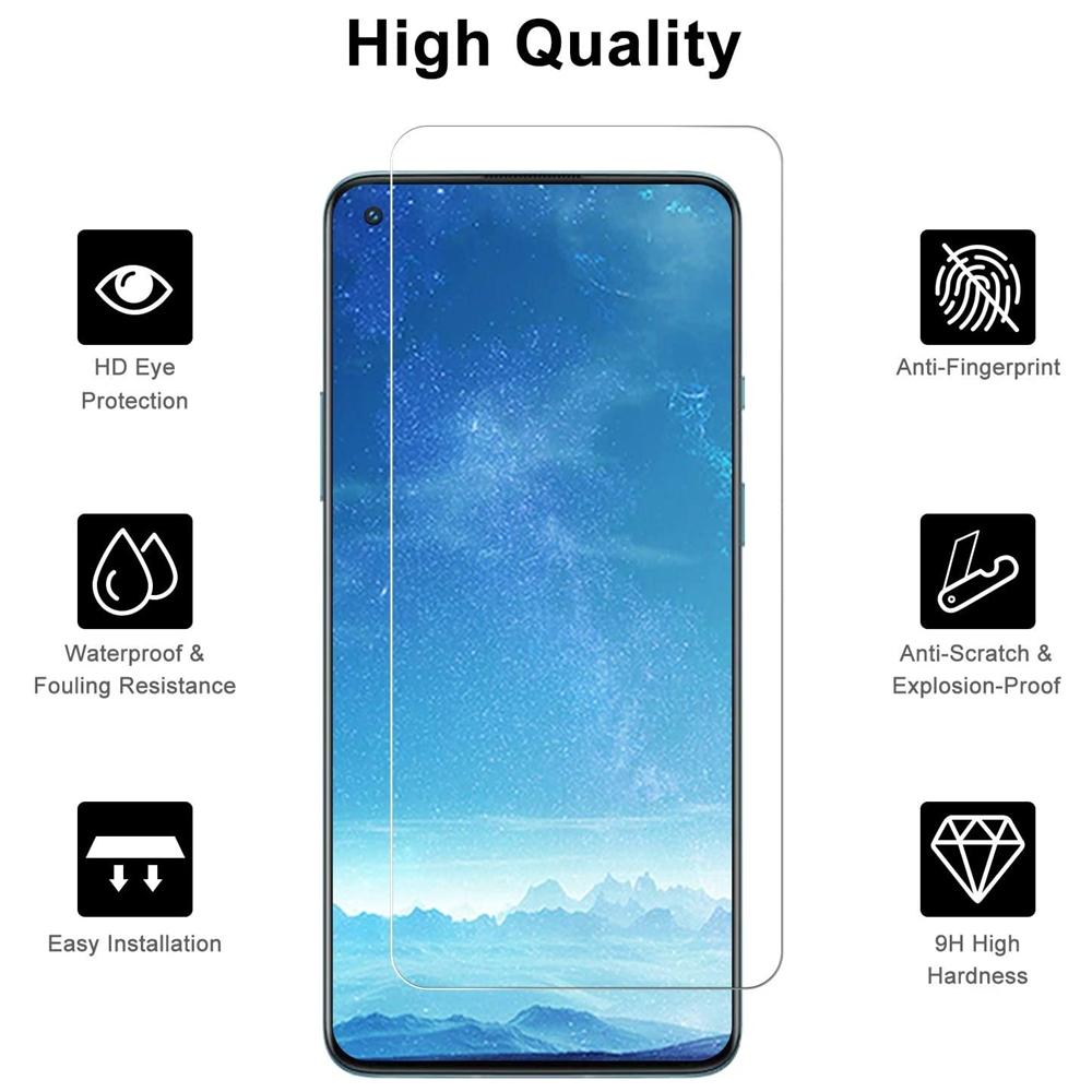 Закаленное стекло для Oneplus 9 9R 9E Защитная пленка для экрана One Plus Nord N10 N100 1 + 5 5T 3 3T 8T 7 7T 6 6T Защитная стеклянная пленка