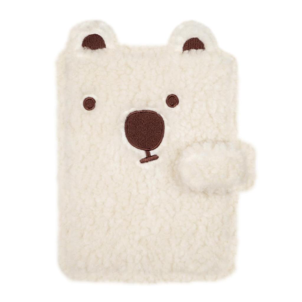 Kim Ha Chan Puffy Character Diary Planner Planner Accessories Ha - Diary, Notebook, 6-Hole Binder, Cover, (Ivory (Kim Chan))