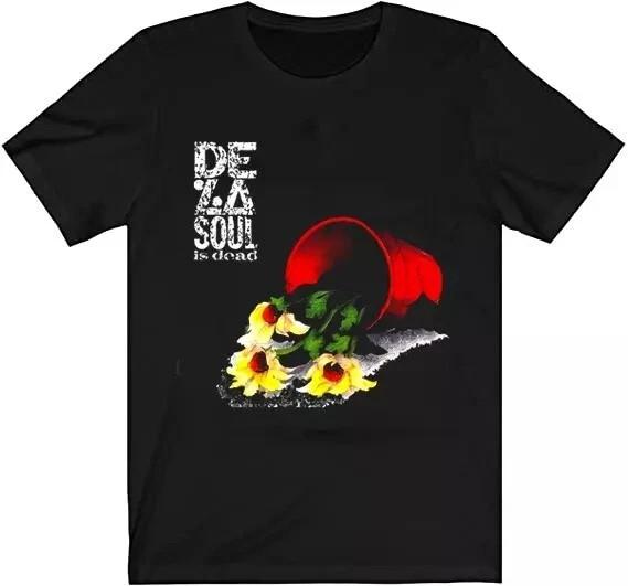 Футболка De La Soul Альбом De La Soul Is Dead Полный Размер S-5XL Унисекс Футболка