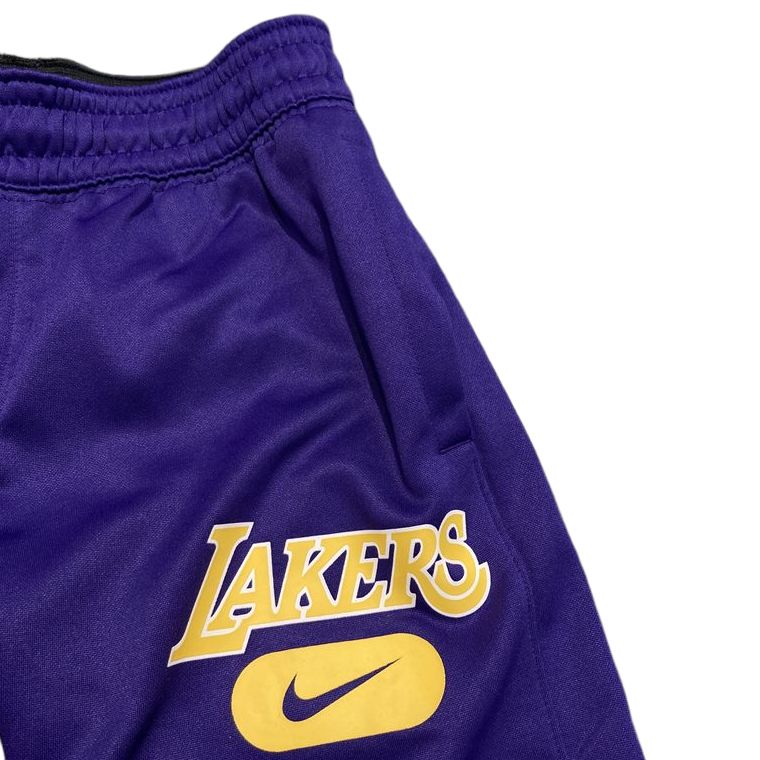 Nike Детские тренировочные штаны-джоггеры NBA Lakers Разогревочные Штаны 3Z2B7FELM-LAK