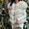 Ns wind fox fur vest fur coat new women's clothing genuine luxury haute couture Internet celebrity purchasing