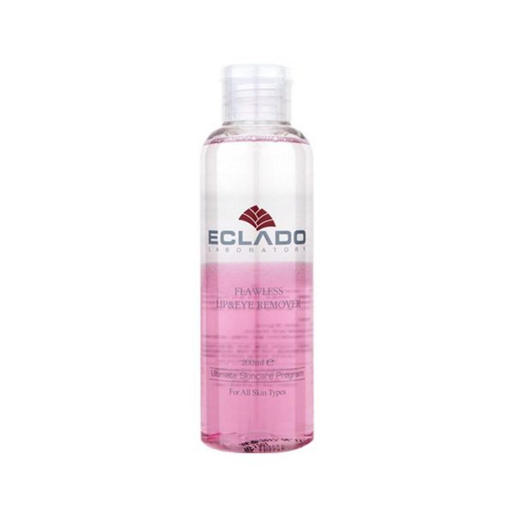 Средство для снятия макияжа с губ и глаз Eclado Flawless 200 мл, 1 шт.