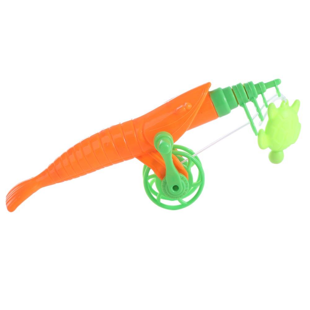 Retractable Fish Model Toy Magnet Hooks Fishing Toy Children Toy Kids Fishing Rod Fun Game