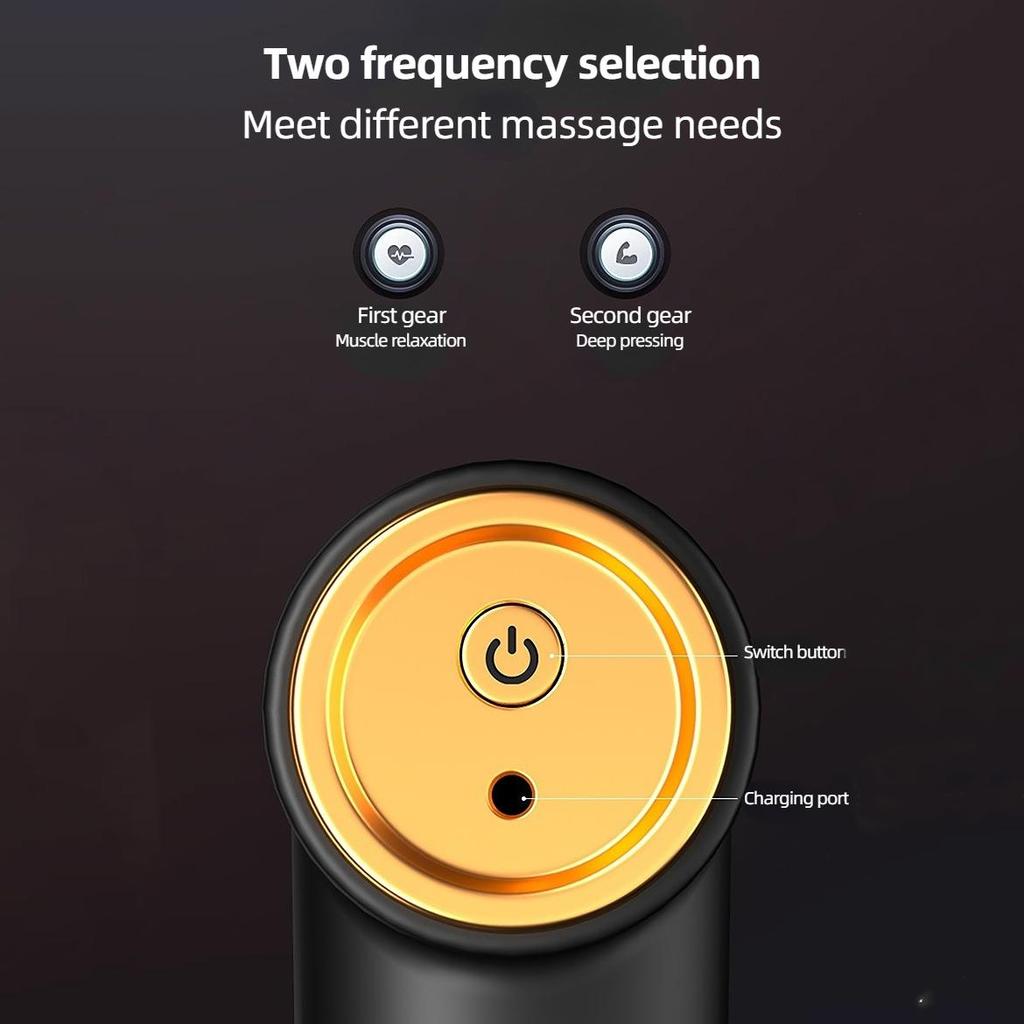 Умный Электрический Массажный Пистолет Мини Портативный Вибрационный Массажный Пистолет Для Похудения Мышечных Фасций Пистолет Профессиональный Массажный Пистолет Для Фитнеса