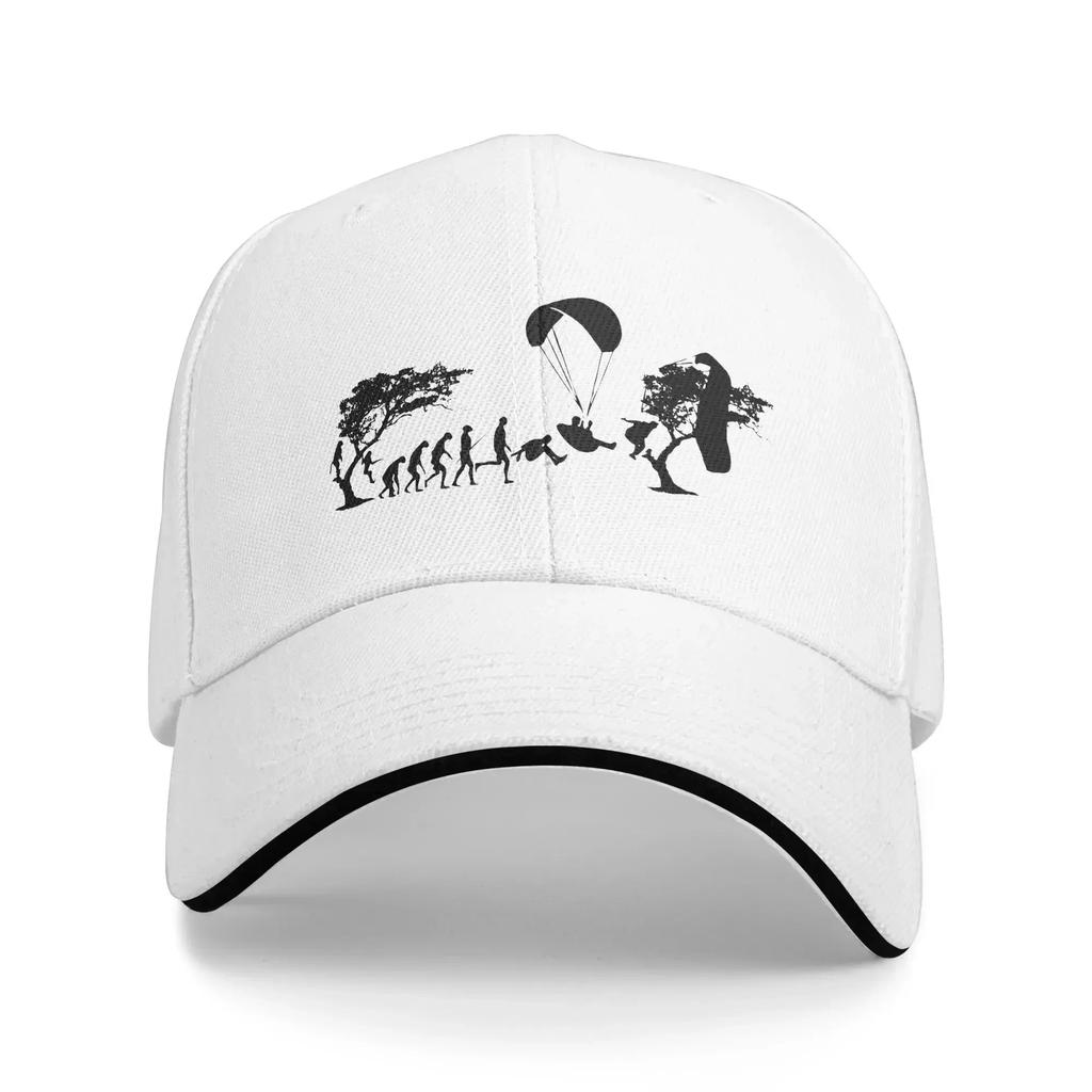 Футболки для мужчин с надписью Eat Sleep Fly Paraglider Крутые кепки-сэндвич для парапланеризма Кепки Спортивная кепка Дышащие кепки Snapback Кепка-бейсболка