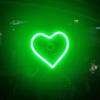 Светодиодный неоновый светильник в форме сердца, режимы вспышки, суперяркий, простая установка, светодиод