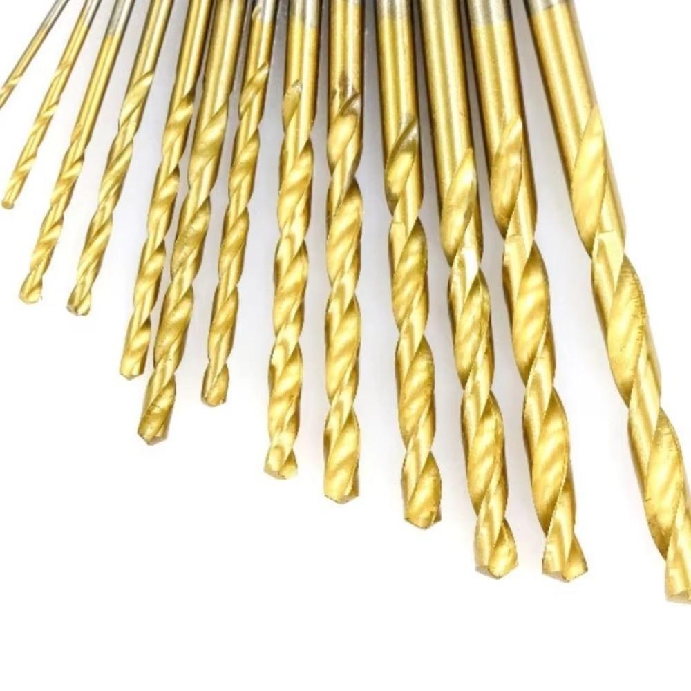 Precision Twist Drill Bits High-Speed Steel Drill Kit Masonry Drill Bits For Stainless Steel