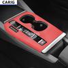 For CITROEN C5 X 21-22 Gear Panel Sticker Modified Carbon Fiber Pattern Interior Car Film Accessories Modification