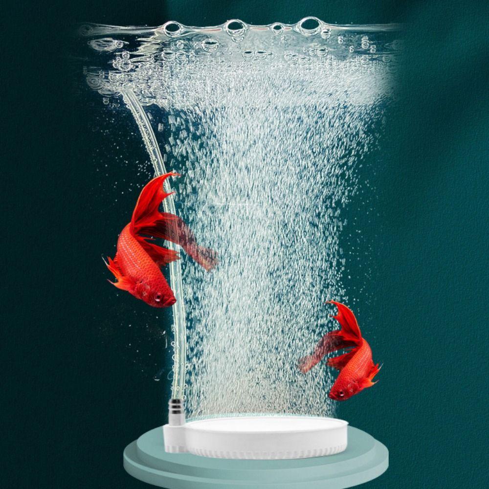 Quartz Air Pump Mute Oxygen Booster 5/10/13CM Hydroponic Oxygen Plate For Fish Tank