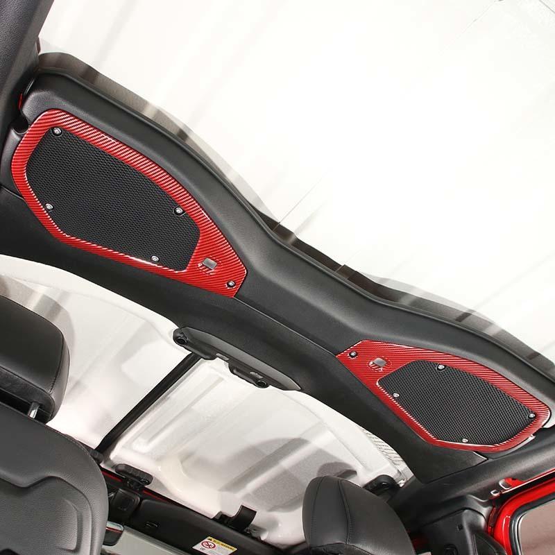 Автомобильный рожок на крышу, украшение, наклейка, наклейка для Jeep Wrangler JL для JT Gladiator 2024 Up, аксессуары для интерьера из АБС-пластика