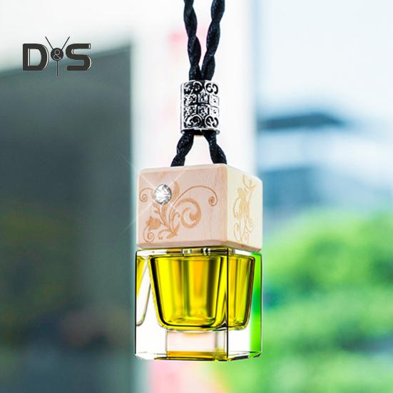 Автомобильный парфюмерный кулон, долговечный аромат, декоративное стекло, автомобильный парфюмерный декор для бодрящего вождения