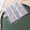 1 Set Jewelry Earring Organizer Classified Home Supply Damp-proof 84/160 Grids Fashion Fine Jewelry Collection Organize Bag Practical