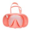 Diving Goggles Silicone Foldable Large View Tempered Glass Portable Anti Fog Swimming Goggles