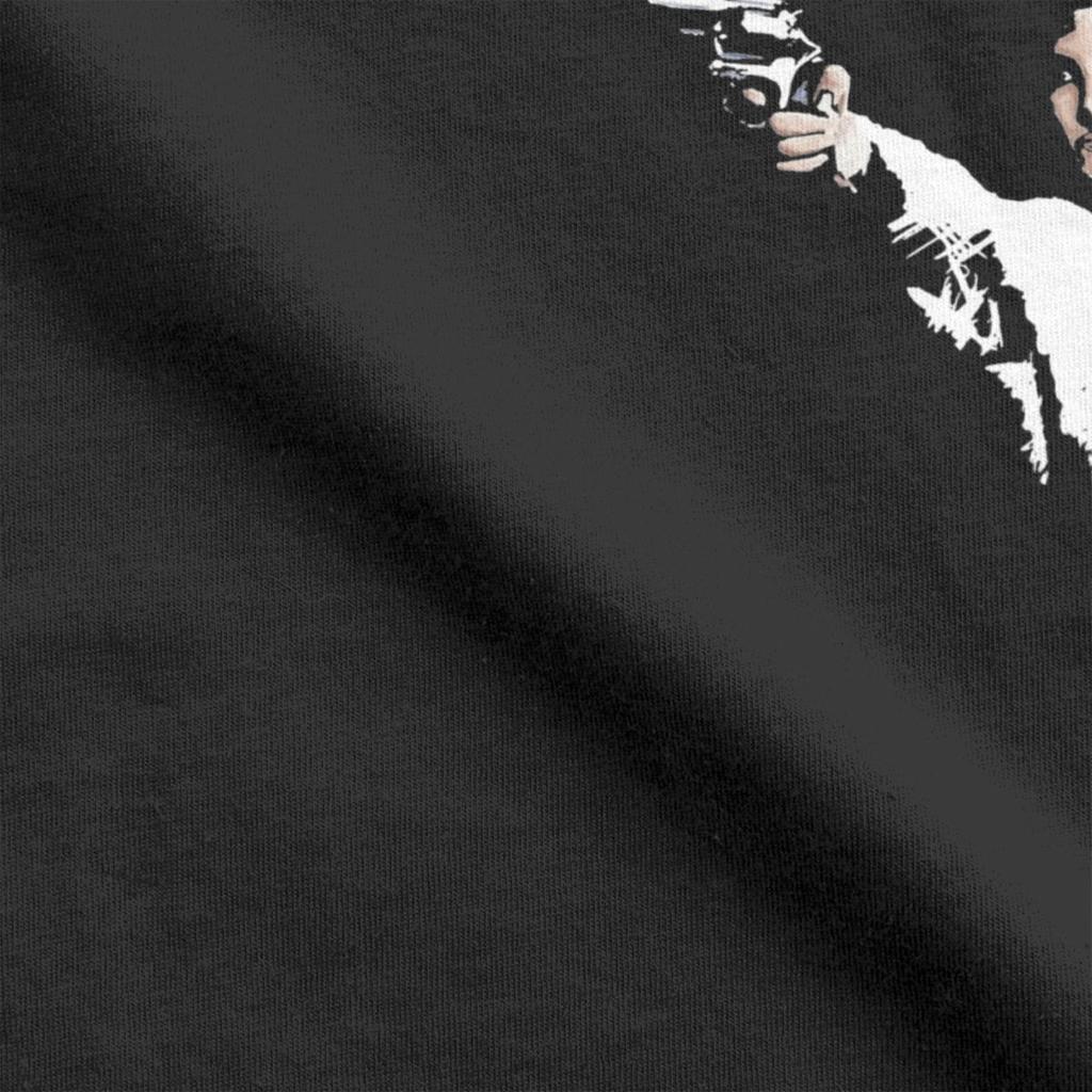 Футболка Leon The Professional для мужчин, футболка Movie Crazy с коротким рукавом и круглым вырезом, футболка из чистого хлопка, подарок на день рождения