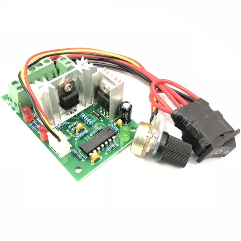 5V-30V DC Input PWM Motor Controller Reversing Switch Variable Speed Controller  For RV