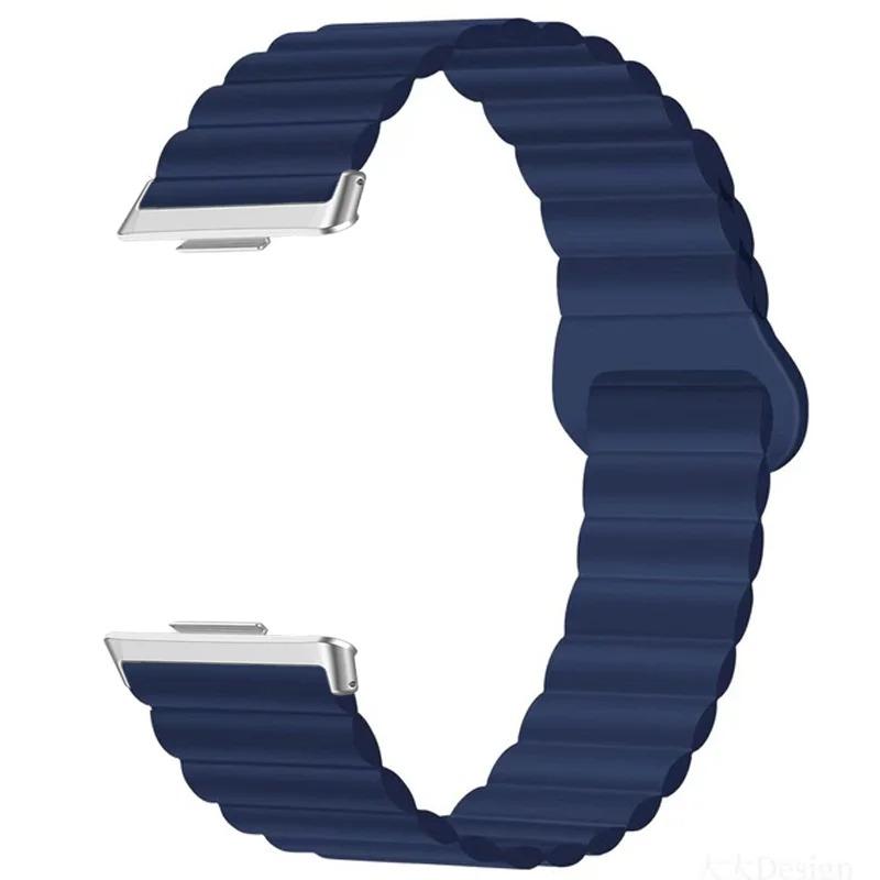 Силиконовый спортивный ремешок для Huawei Watch Fit 4 Fit 4Pro Fit 3 Магнитный браслет-петля для Huawei Watch Fit3 Умные часы Браслет на запястье