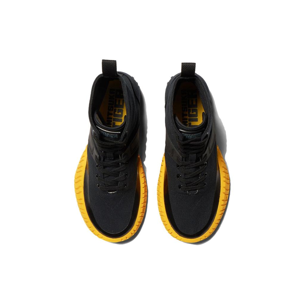 ONITSUKA TIGER Кроссовки унисекс Duck Tiger Mt с амортизацией, высоким верхом, повседневные, черные 1183C167-001