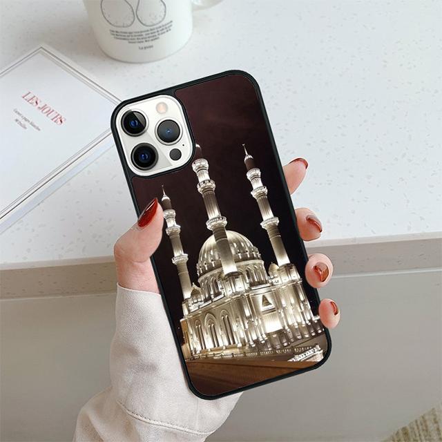 Muslim mosque building Phone Case For iPhone 17 Air 13 12 Cover For Apple 14 15 16 Pro Max Plus Coque