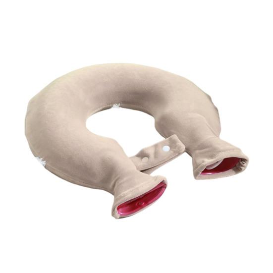 1400 мл U-образная грелка для горячей воды для облегчения боли в шее и плечах, герметичный ПВХ мешок для горячей воды