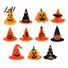 School Art Show Headgear Halloween Pumpkin Hat for Kids Adults Funny Plush Universal Fit Cap Witch Party Costume Cosplay Stage Performances