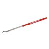 Hobby Tool Series HG Special Shape Diamond File, Triangular, Curved Tip/Small, for Plastic Models, HT-686, Grip: Red