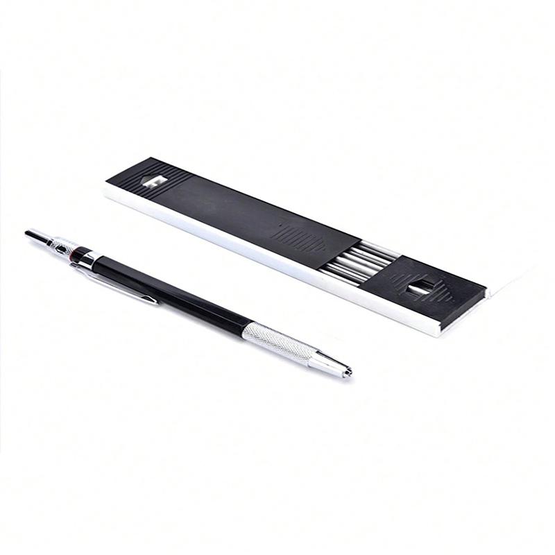 Набор механических карандашей Bview Art 2.0 мм, 1 шт. Художественные плотницкие чертежные карандаши с 12 стержнями для письма, рисования