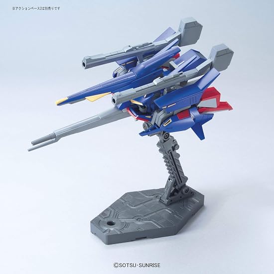 HGUC Мобильный доспех Zeta Gundam ZII Масштаб 1/144 Пластиковая модель с цветовой кодировкой