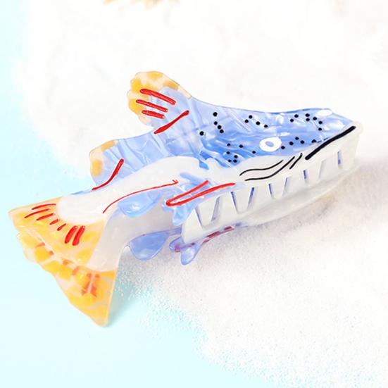 Заколка для волос в форме акулы для женщин, густые волосы, задняя головка для душа, заколка для волос, нескользящие аксессуары для волос, инструменты для укладки волос