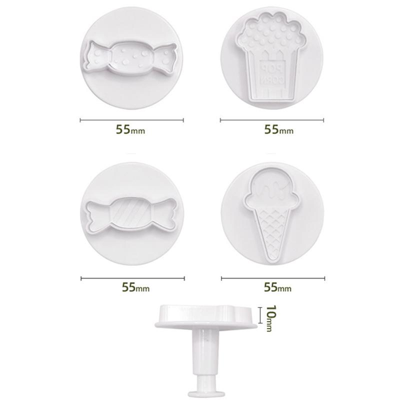 Good Spring Mold Set Пластиковая форма для выпечки в форме ракушки Форма для галстука-бабочки DIY Десерт для дома и жизни Инструменты для выпечки Праздничная бабочка Ручная работа Печенье Конфеты Кухня