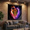 1PC Maidstone United Crest Tapestry, Unique Design Tapestry, Wall Decor for Bedroom,Livingroom, Playroom,Heartwarming Fan Holiday Gifts