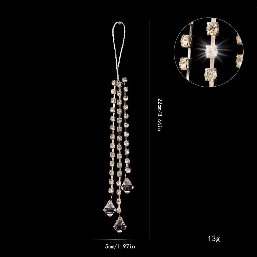 Sparkling Crystal Bud Branches Transparent Bead Christmas ornaments Wedding Decor